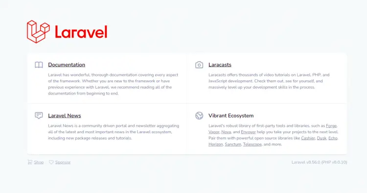 Laravel auf Debian 11