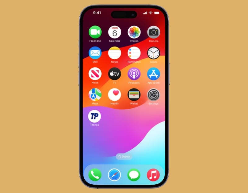 Apple iOS 18 runde Icons