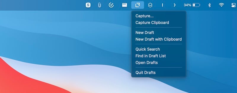 drafts per mac