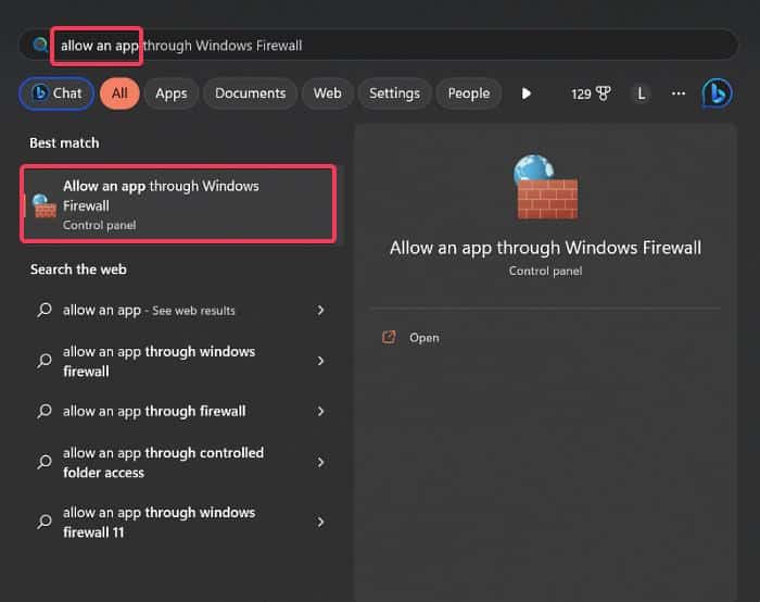 Permitir Roblox através do firewall