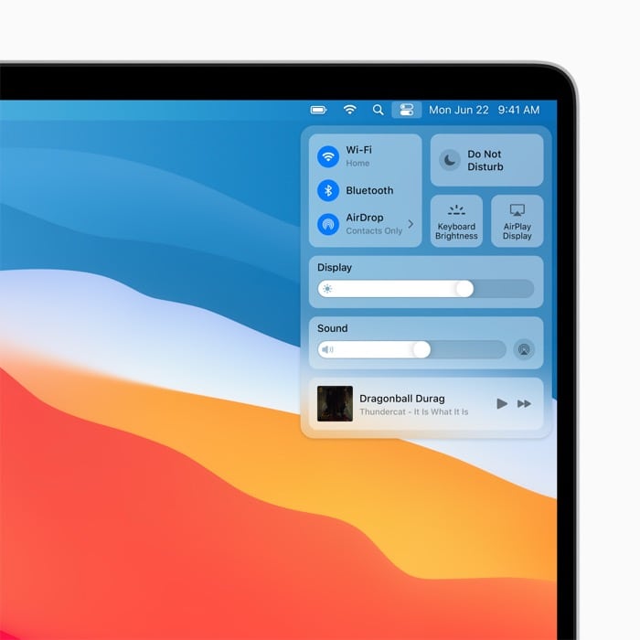 macos big sur design