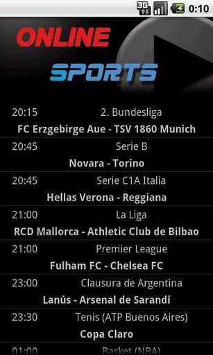 Top 10 Apps zum Fernsehen auf Android - Online Sports