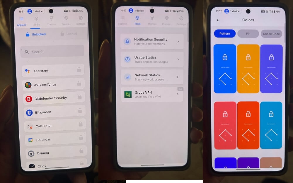 aplicativo app lock pro para android