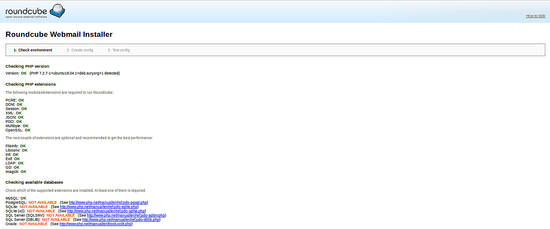 RoundCube-Webinstallateur