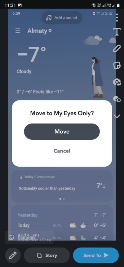 move to my eyes only