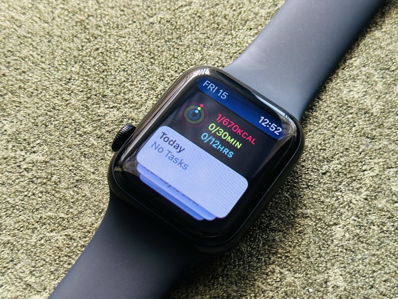 smart stack en watchos 10 en un apple watch.
