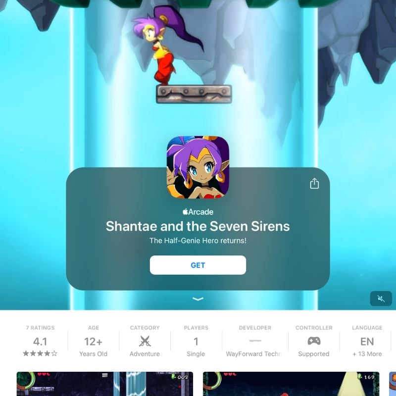 shantae et les sept sirènes