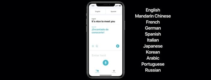 ios 14 translate