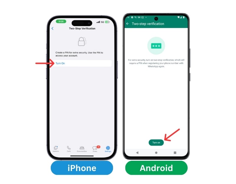 activer 2fa whatsapp