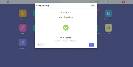 Adicionar um novo fornecedor