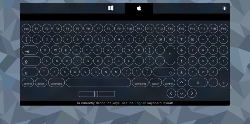 key-testオンラインキーボードテストツール