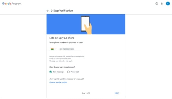 come abilitare l'autenticazione a due fattori sul tuo account google - abilita l'autenticazione a due fattori account google 4