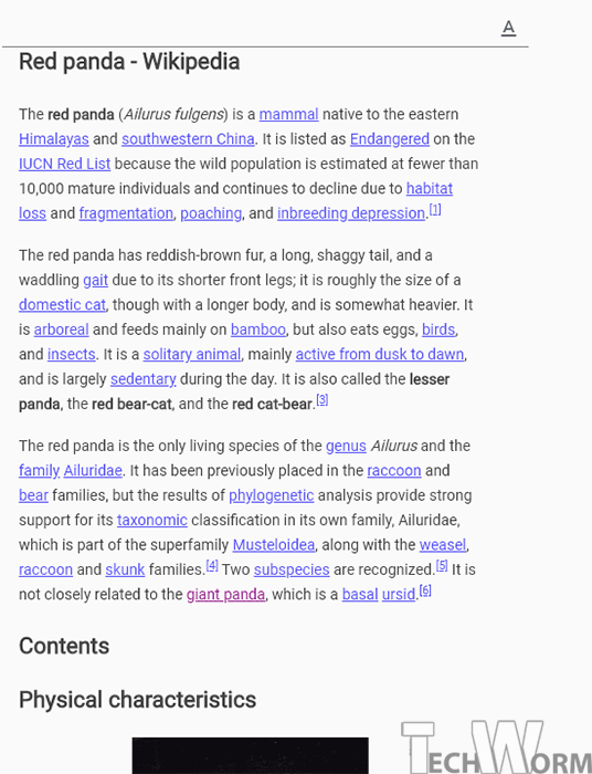 Modalità Lettura in chrome