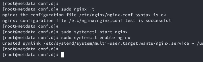 configura nginx