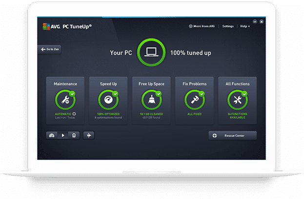 AVG AntiVirus 無料アンチウイルスソフトウェア