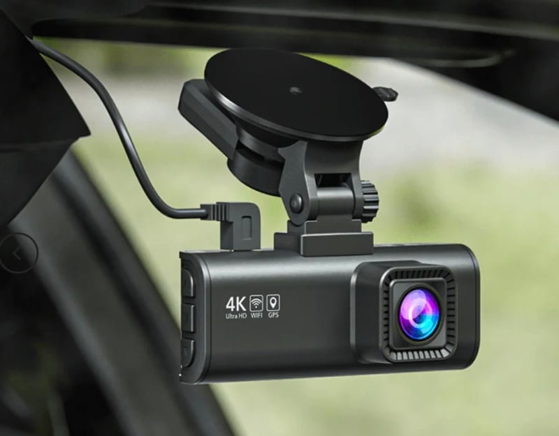 grabación 4k dashcam redtiger