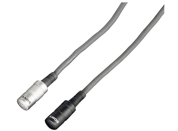 sony ecm77b electret condenser lavalier microphone