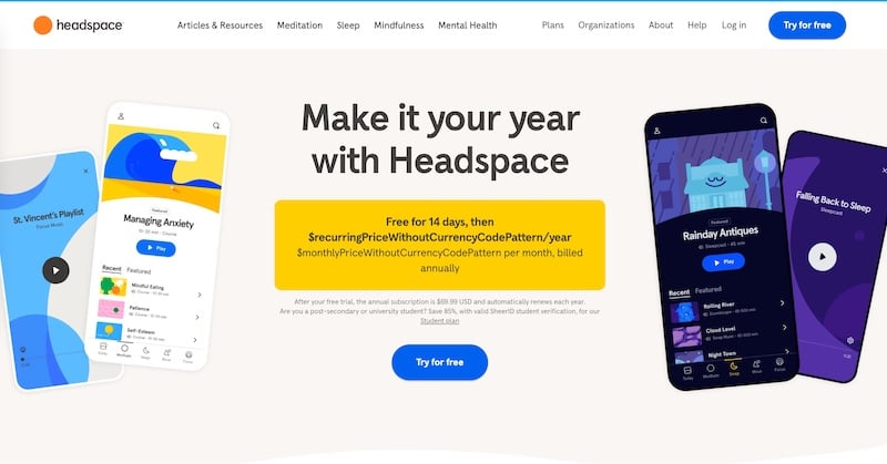 headspace 앱