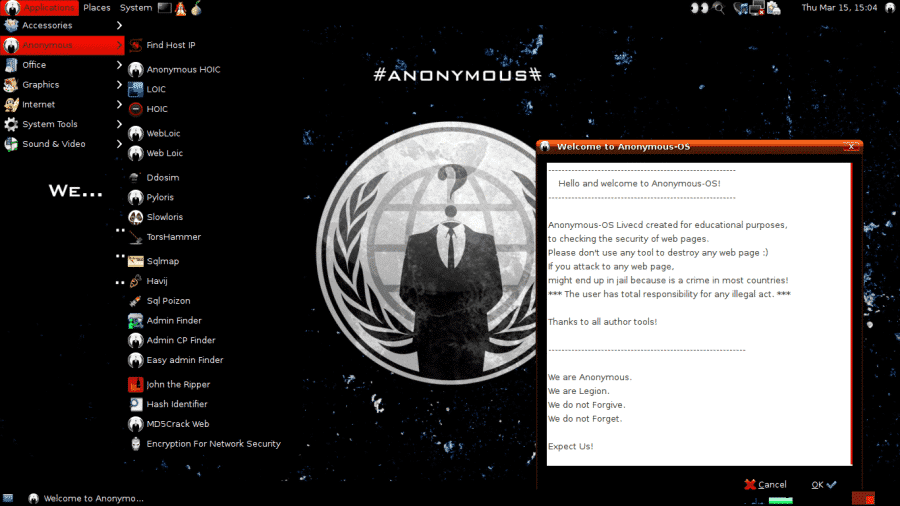 Sistemas Operativos Favoritos de los Hackers - Live Hacking OS