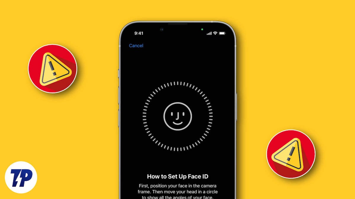 iOS 업데이트 후 Face ID가 작동하지 않는 문제 해결