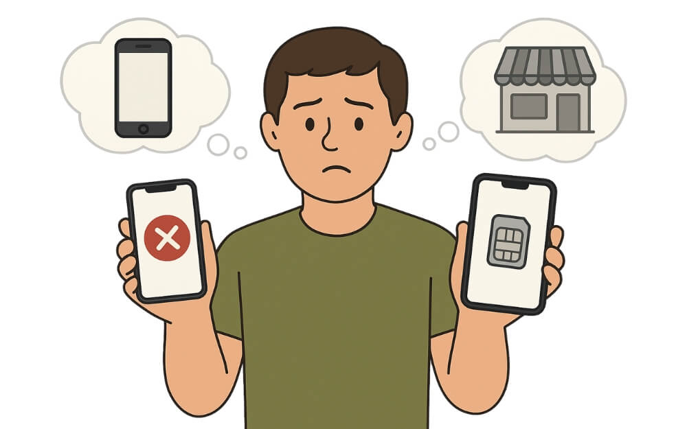 no todos los teléfonos y operadores soportan transferencias de esim sin problemas