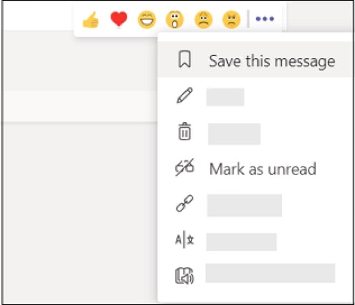 I 15 migliori suggerimenti e trucchi di Microsoft Teams che dovresti conoscere - contrassegna messaggio come non letto