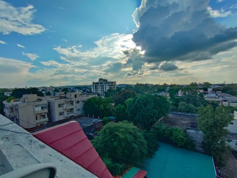 foto ultrawide del realme gt neo 3t