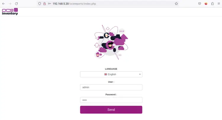 login ocs