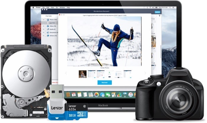 logiciel de récupération de données wondershare recoverit