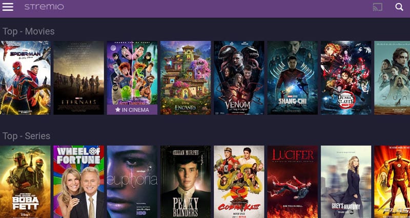 Stremio alternativa a Showbox