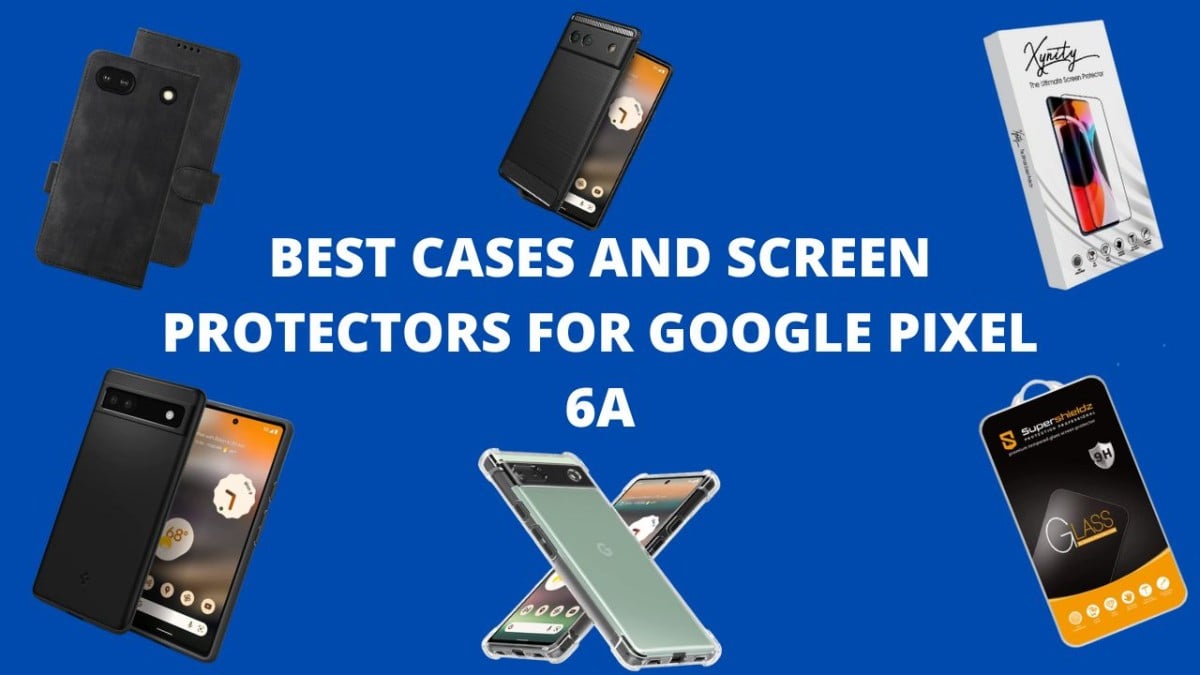 meilleures coques et protections d'écran pixel 6a