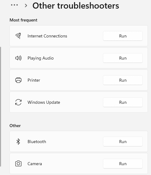 Windows 11トラブルシューティング