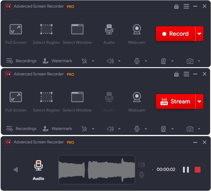 advanced screen recorder