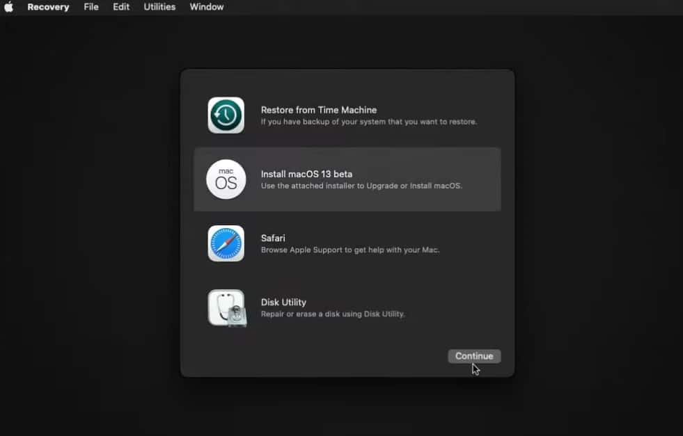 Descargar macOS Ventura 10.13 ISO