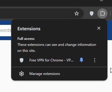 Extensión VPN para desbloquear películas