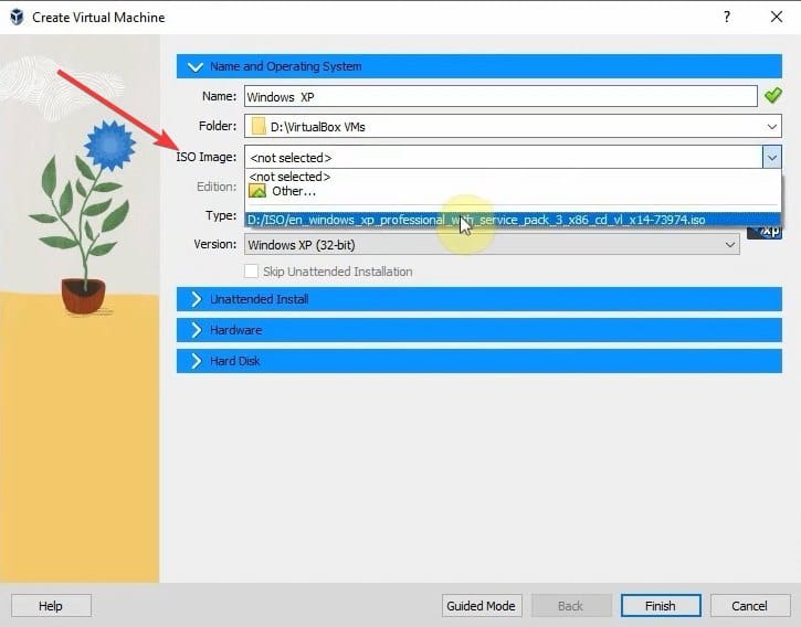 Émulateur Windows XP pour Windows 10