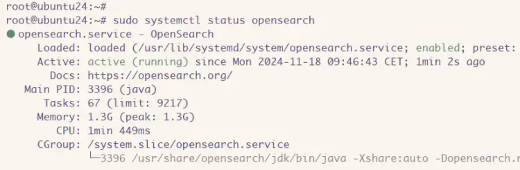 проверка opensearch