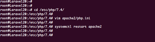 Configure PHP 7.4 on Ubuntu System