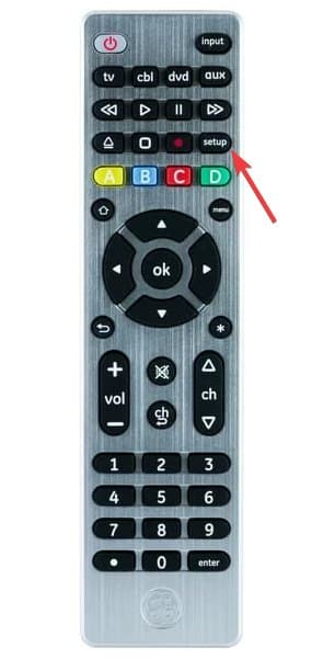Codes de télécommande universelle GE