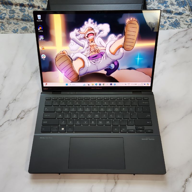 mode ordinateur portable sur zenbook duo