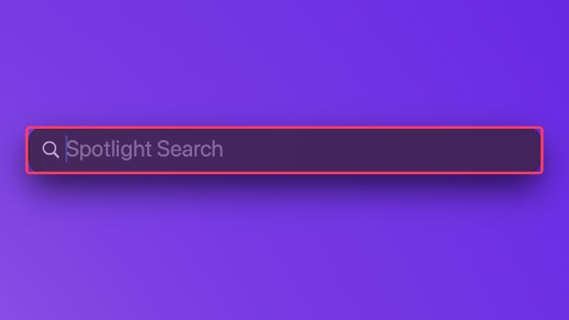 spotlight search