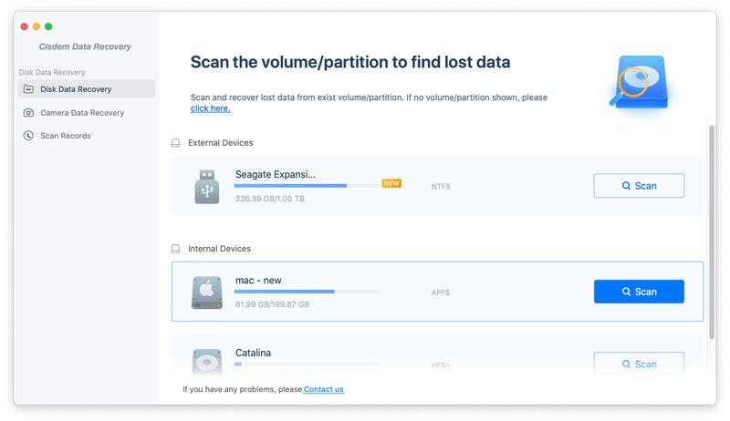escanear sistema para archivo