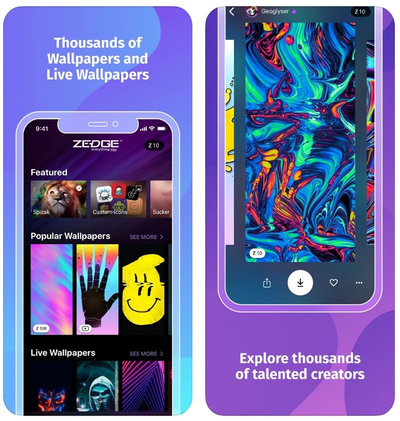 app di sfondi animati per iphone