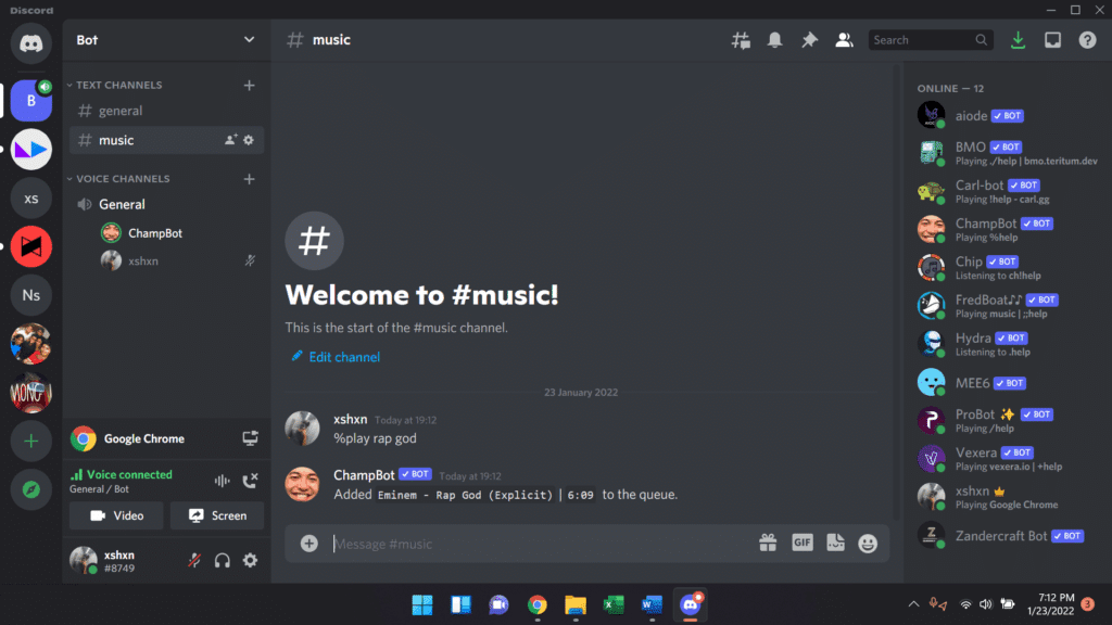 ChampBot Discord Musik Bot