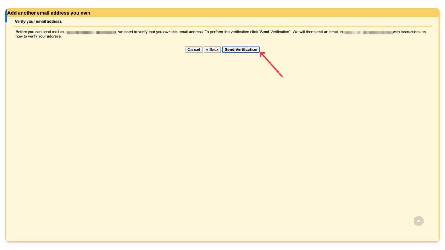 send email verification