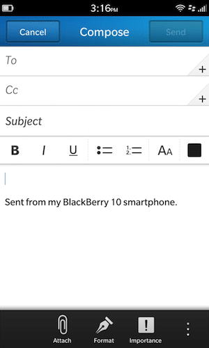 formatting your emails