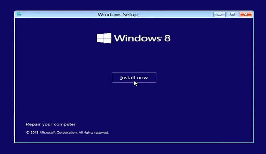 Installa Windows 8.1 su PC