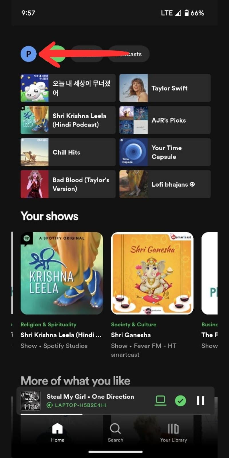 cambia metodo di pagamento spotify su smartphone 1