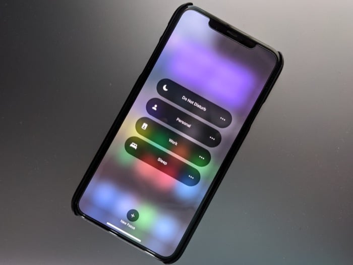 iOS 15のフォーカスモード
