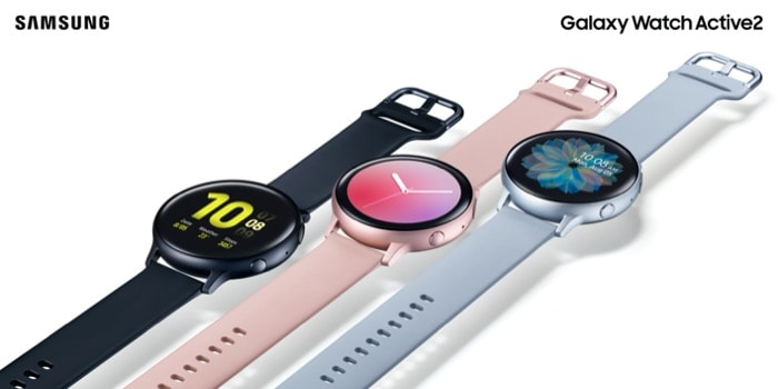 samsung galaxy tab s6, galaxy watch 4g, and galaxy watch active2 launched in india - samsung galaxy watch active2